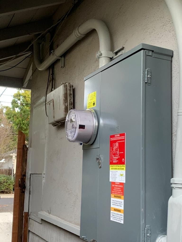 Main panel upgrade installation