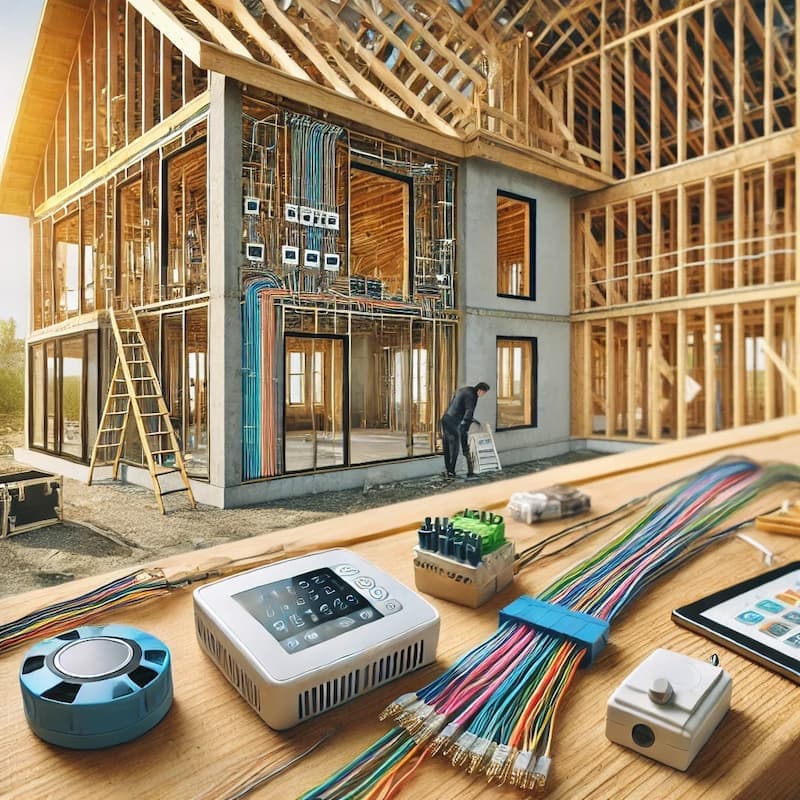 New Construction Wiring: Integrating Smart Technology from the Ground Up