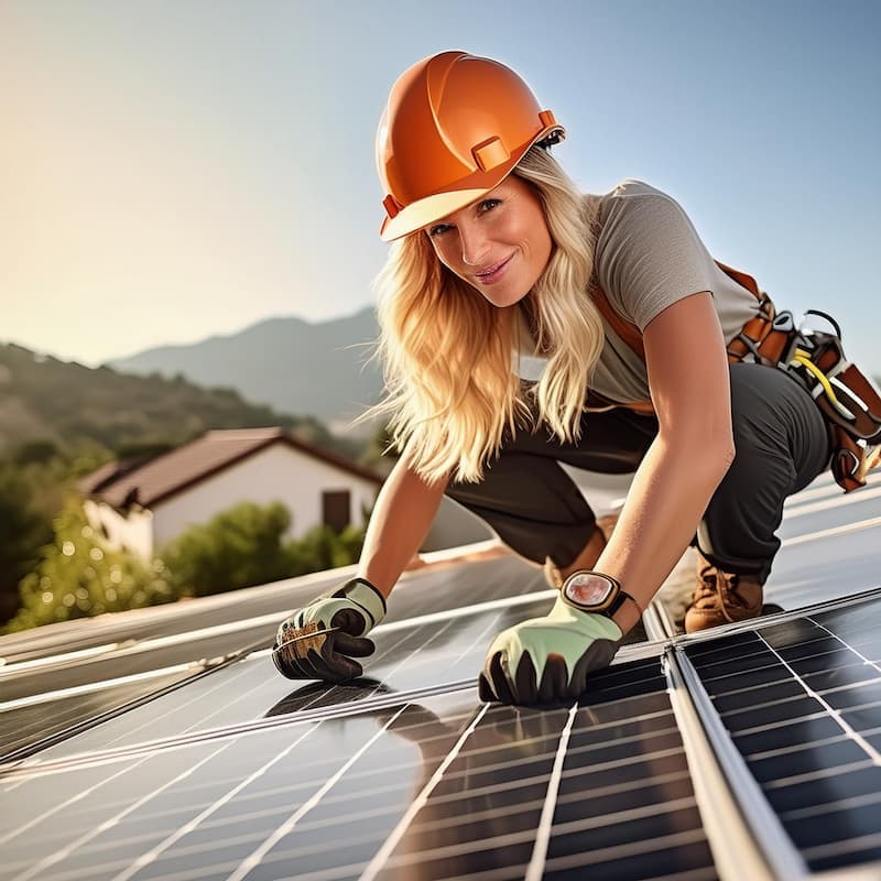 Solar Installation Process with Rising Sun Electrify