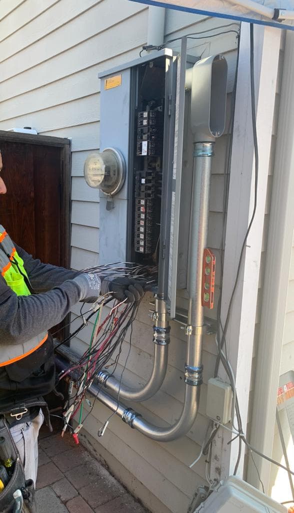 Solar and electrical project