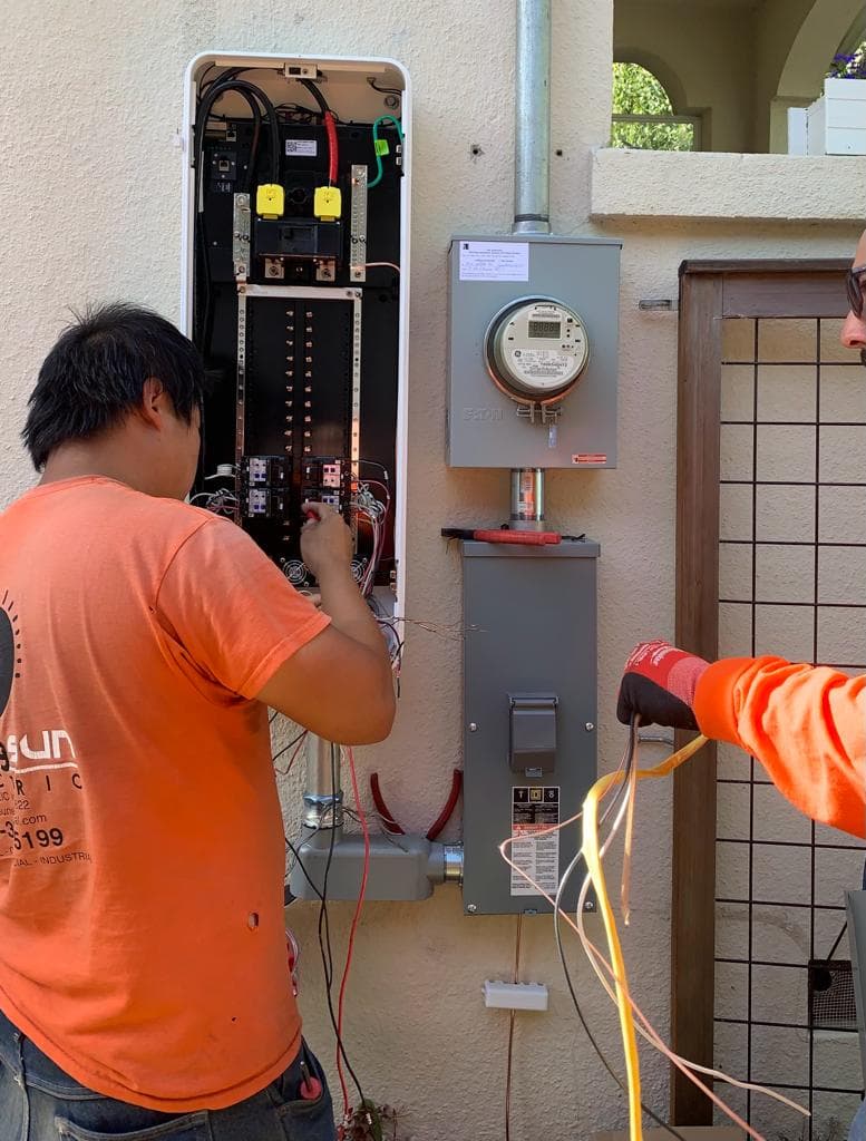 Home energy upgrade
